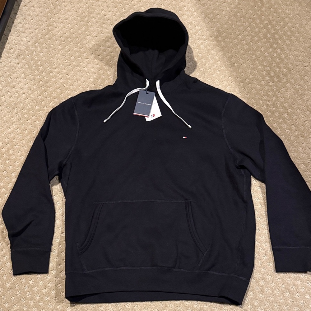 Tommy Hilfiger Men's Black Hoodie